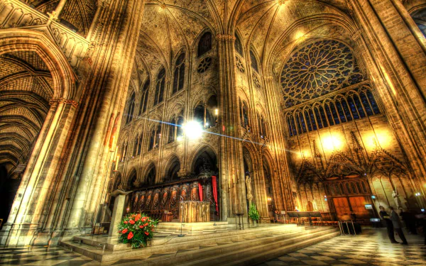  High Altar Inside Notre Dame Cathedral