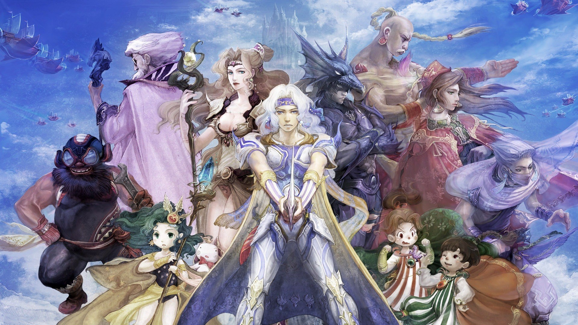 Download Video Game Final Fantasy IV Advance HD Wallpaper