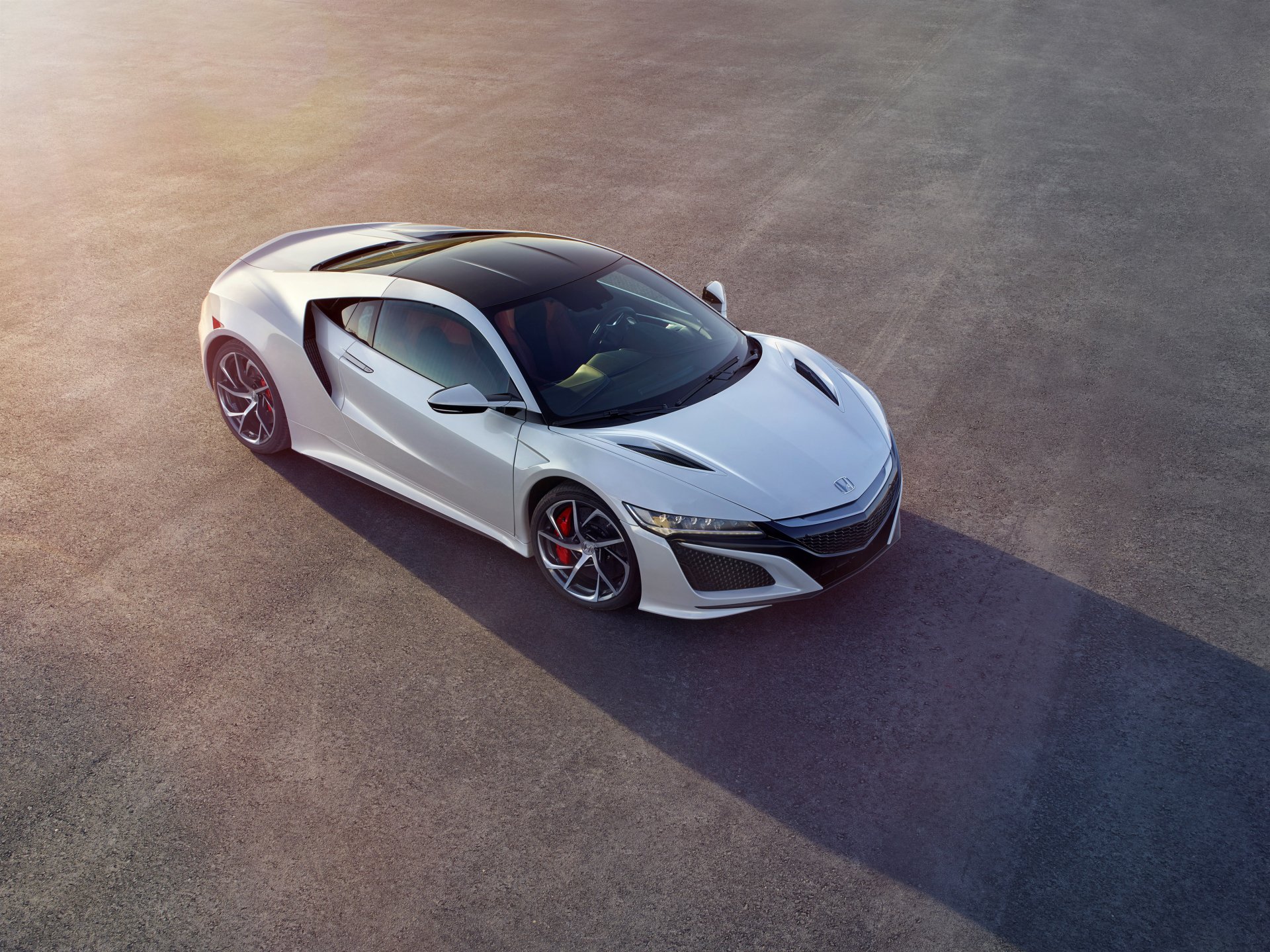 Download Supercar White Car Car Acura Vehicle Honda NSX 4k Ultra HD Wallpaper