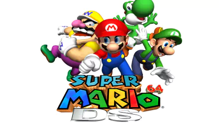 video game Super Mario 64 DS HD Desktop Wallpaper | Background Image