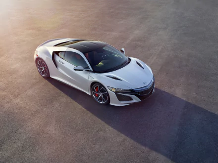 supercar white car car Acura vehicle Honda NSX HD Desktop Wallpaper | Background Image