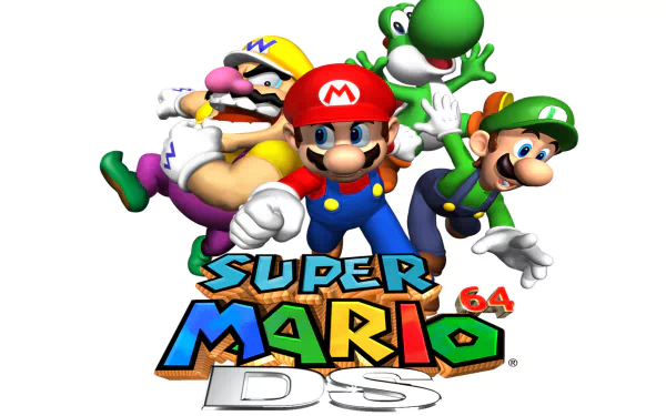 video game Super Mario 64 DS HD Desktop Wallpaper | Background Image