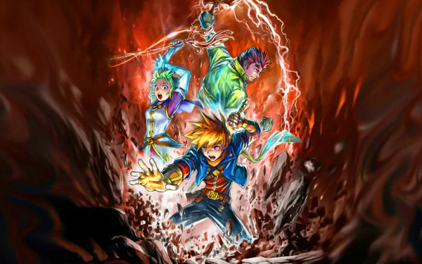 video game Golden Sun: Dark Dawn HD Desktop Wallpaper | Background Image