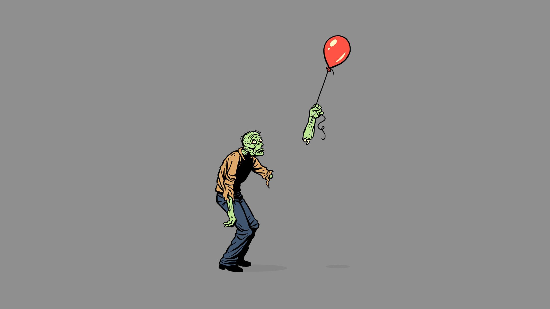 Humor Zombie HD Wallpaper | Background Image