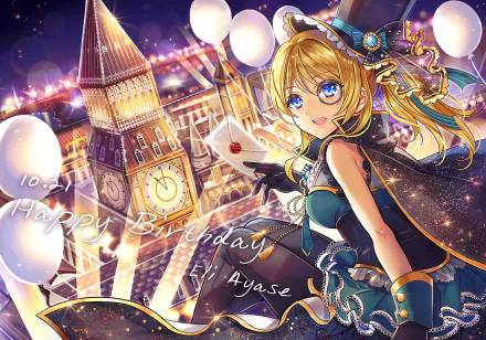 Eri Ayase Anime Love Live! HD Desktop Wallpaper | Background Image