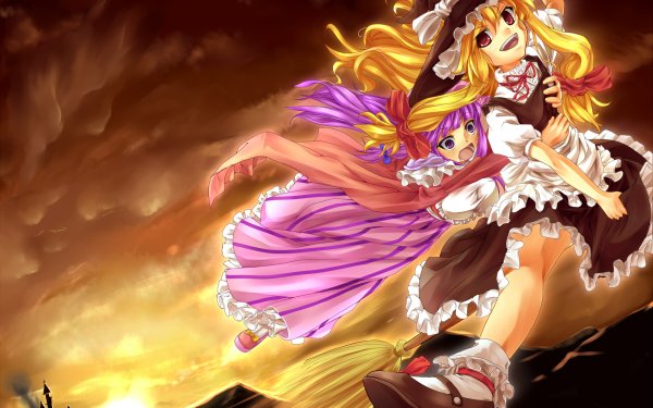 Anime Touhou HD Wallpaper | Background Image