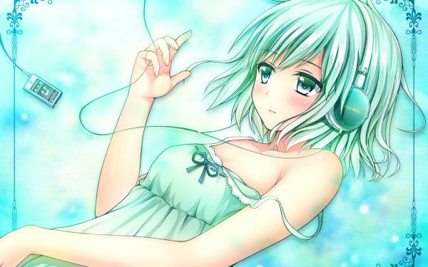 Anime Headphones HD Wallpaper | Background Image