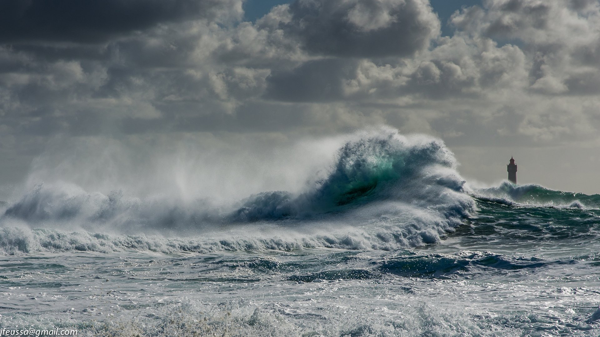 Ocean Waves In Storm Hd Wallpaper Background Image 1920x1080