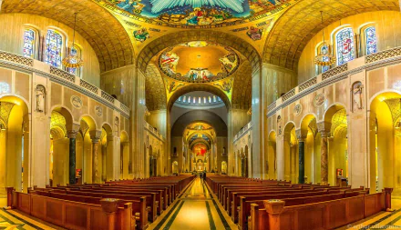 The Inside of a Church