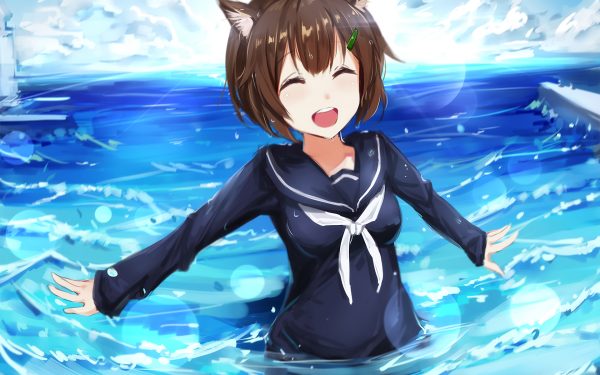 Anime Brave Witches Strike Witches Hikari Karibuchi HD Wallpaper | Background Image