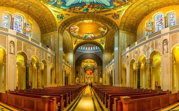  The Inside of a Church