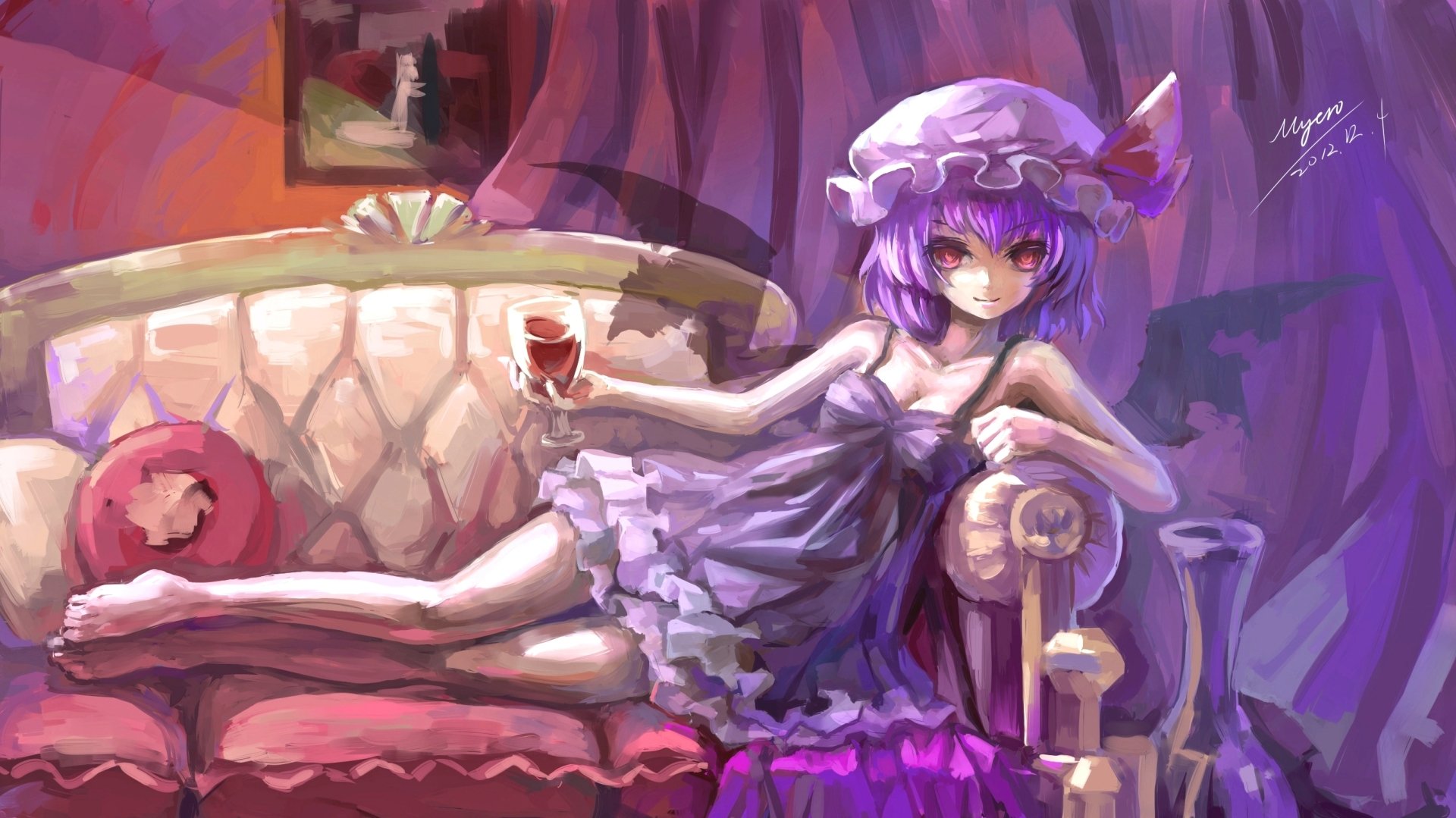 Download Remilia Scarlet Anime Touhou HD Wallpaper