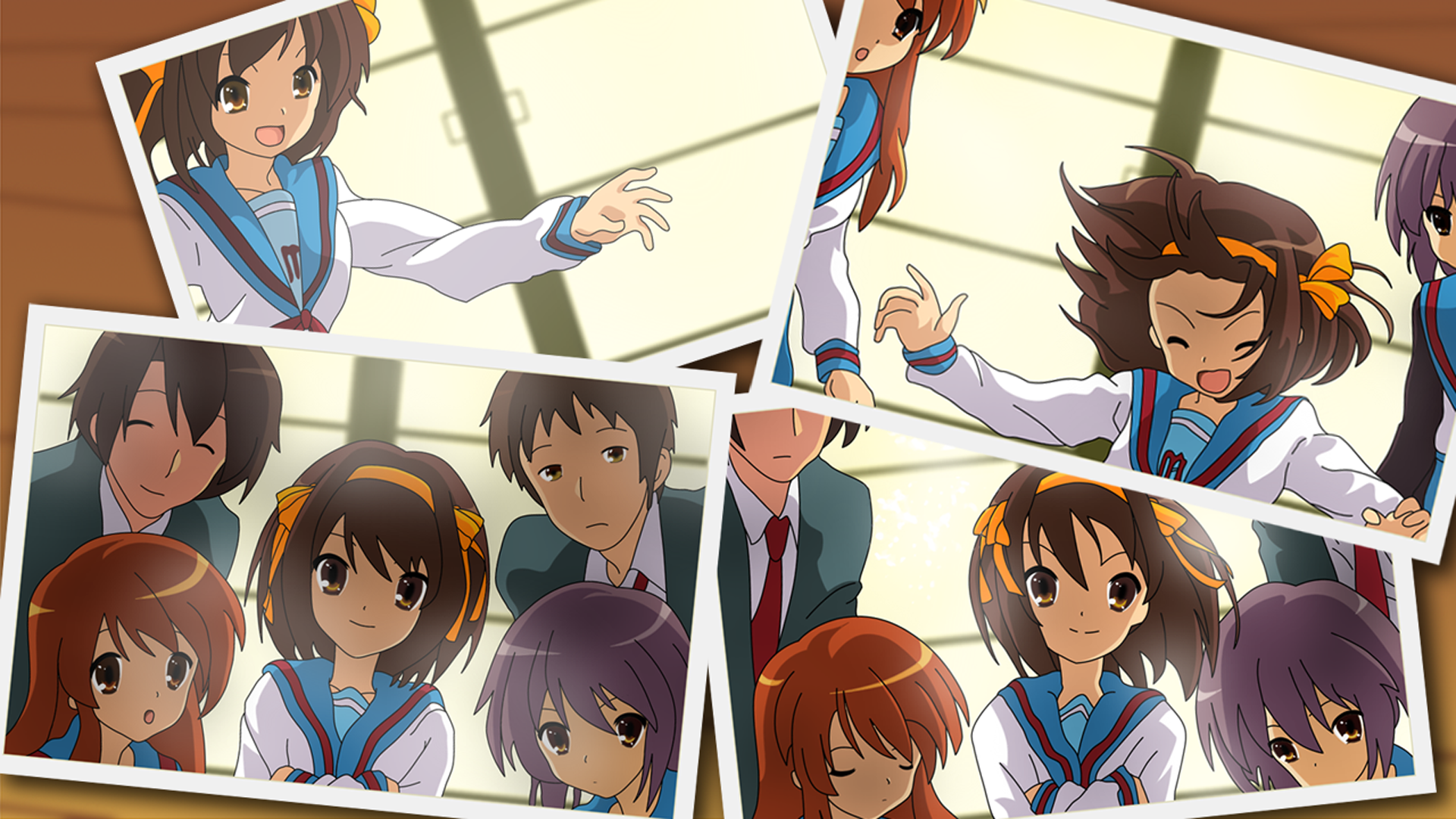 Download Anime The Melancholy Of Haruhi Suzumiya HD Wallpaper