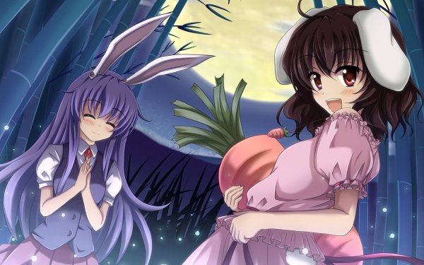 Anime Touhou Reisen Udongein Inaba HD Wallpaper | Background Image
