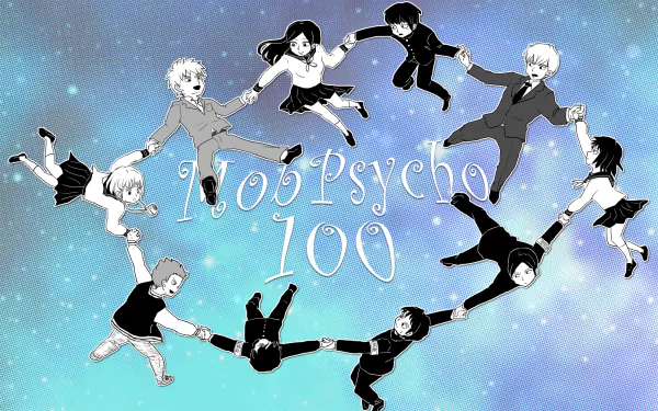 Teruki Hanazawa Ritsu Kageyama Shigeo Kageyama Anime Mob Psycho 100 HD Desktop Wallpaper | Background Image