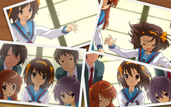 Anime The Melancholy of Haruhi Suzumiya HD Desktop Wallpaper | Background Image
