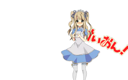 Tsumugi Kotobuki Anime K-ON! HD Desktop Wallpaper | Background Image