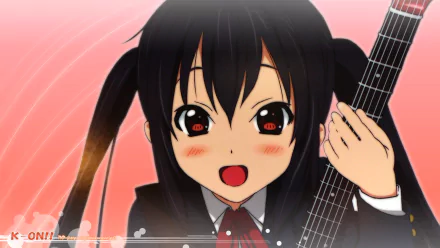 Azusa Nakano Anime K-ON! HD Desktop Wallpaper | Background Image