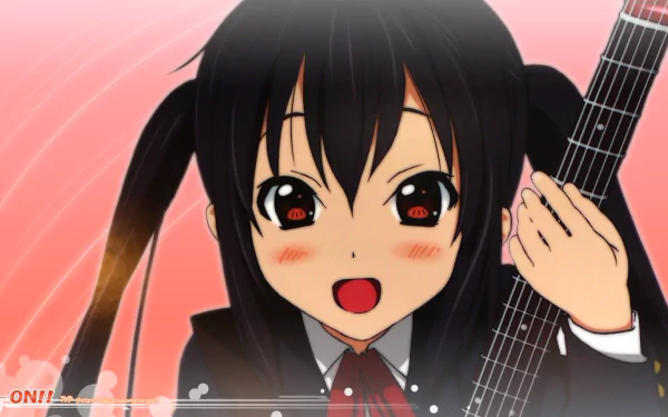 Azusa Nakano Anime K-ON! HD Desktop Wallpaper | Background Image