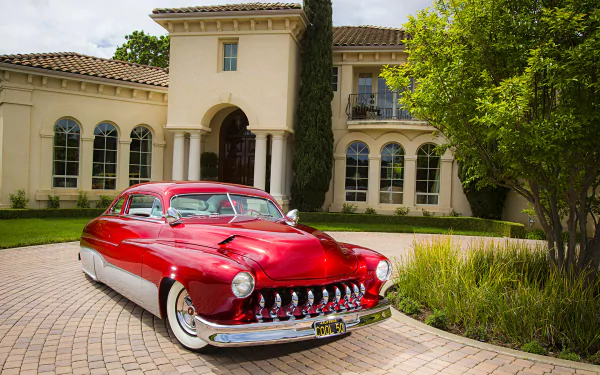 lowrider vehicle 1950 Mercury Coupe HD Desktop Wallpaper | Background Image