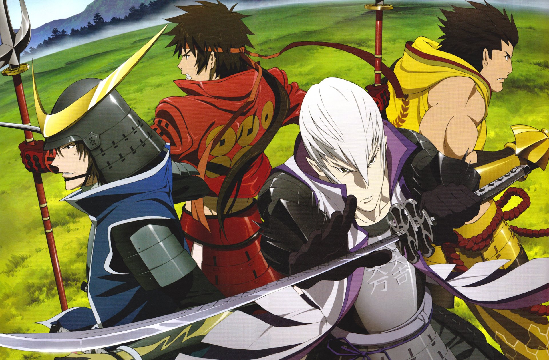 Download Anime Sengoku Basara HD Wallpaper