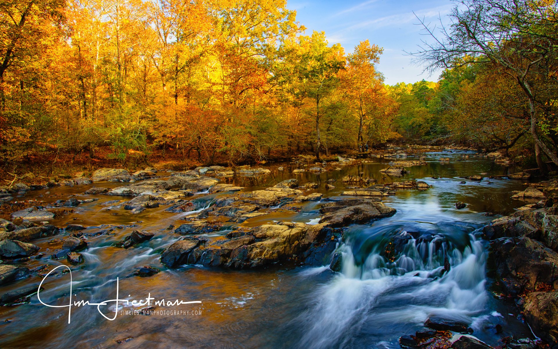Autumn Stream Hd Wallpaper Background Image 2560x1600 Id756525