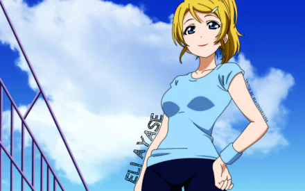 Eri Ayase Anime Love Live! HD Desktop Wallpaper | Background Image