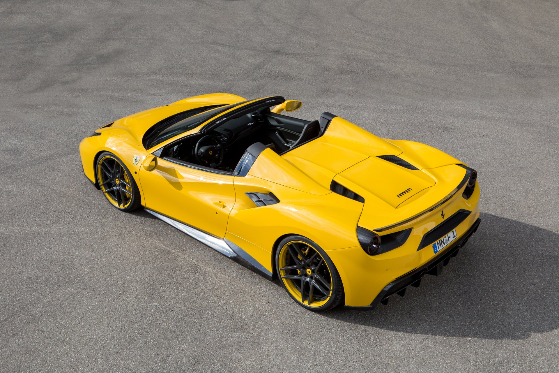 Download Vehicle Ferrari 488 Spider 4k Ultra HD Wallpaper