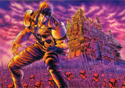 Kenshiro (Fist Of The North Star) Anime Fist Of The North Star HD Desktop Wallpaper | Background Image