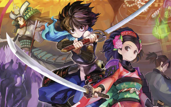 Momohime (Muramasa) Kisuke (Muramasa) video game Muramasa: The Demon Blade HD Desktop Wallpaper | Background Image