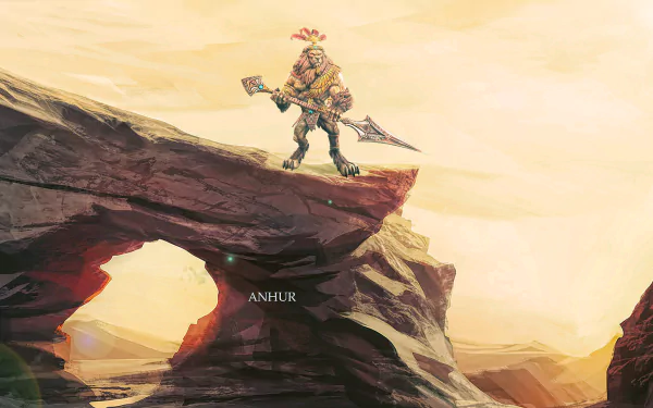 Anhur (Smite) video game Smite HD Desktop Wallpaper | Background Image