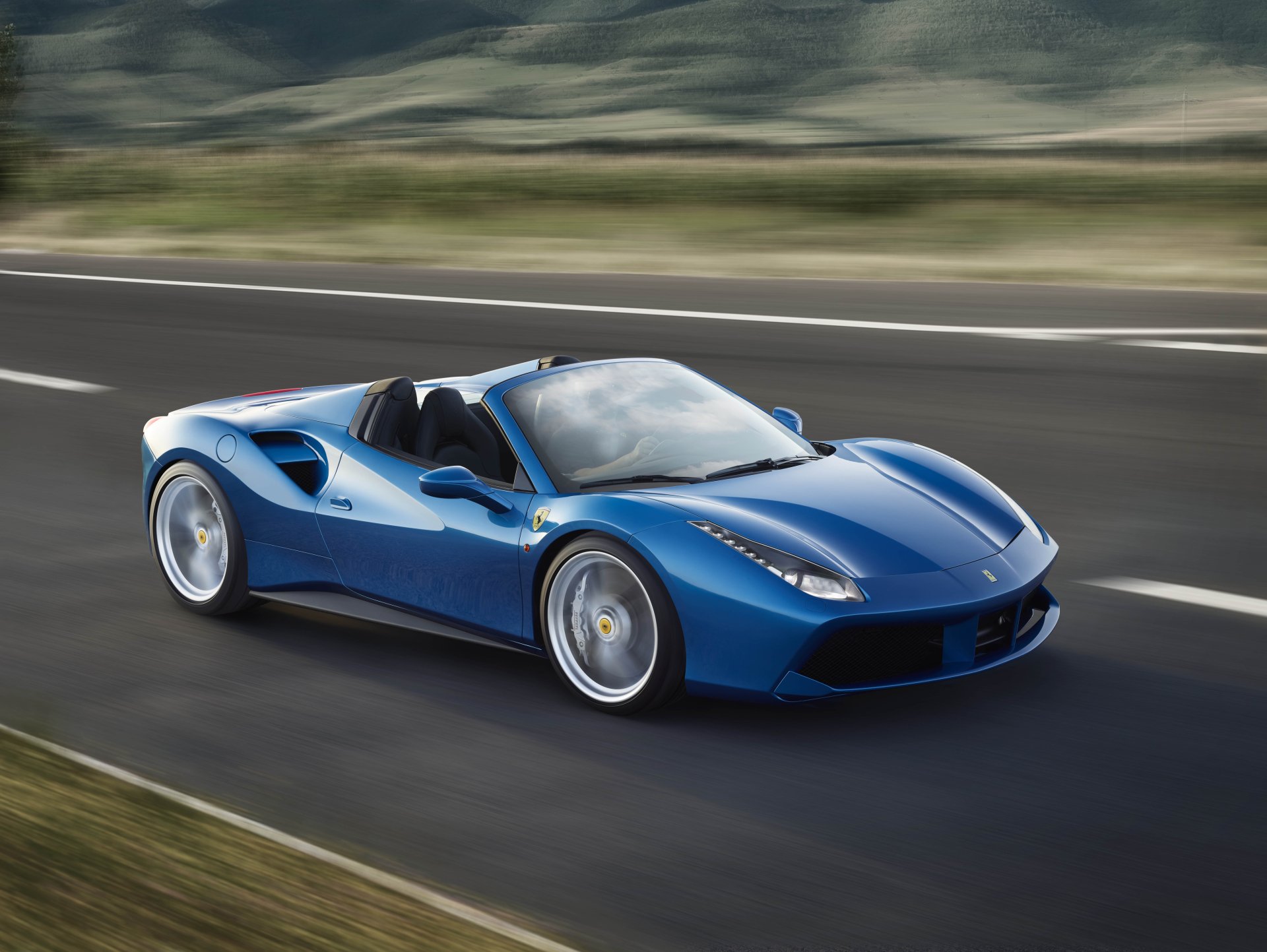 Download Vehicle Ferrari 488 Spider 4k Ultra HD Wallpaper