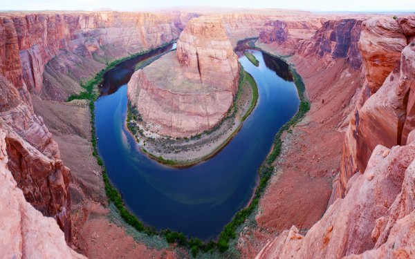 Earth Horseshoe Bend Canyons River Arizona Canyon Nature Rock HD Wallpaper | Background Image