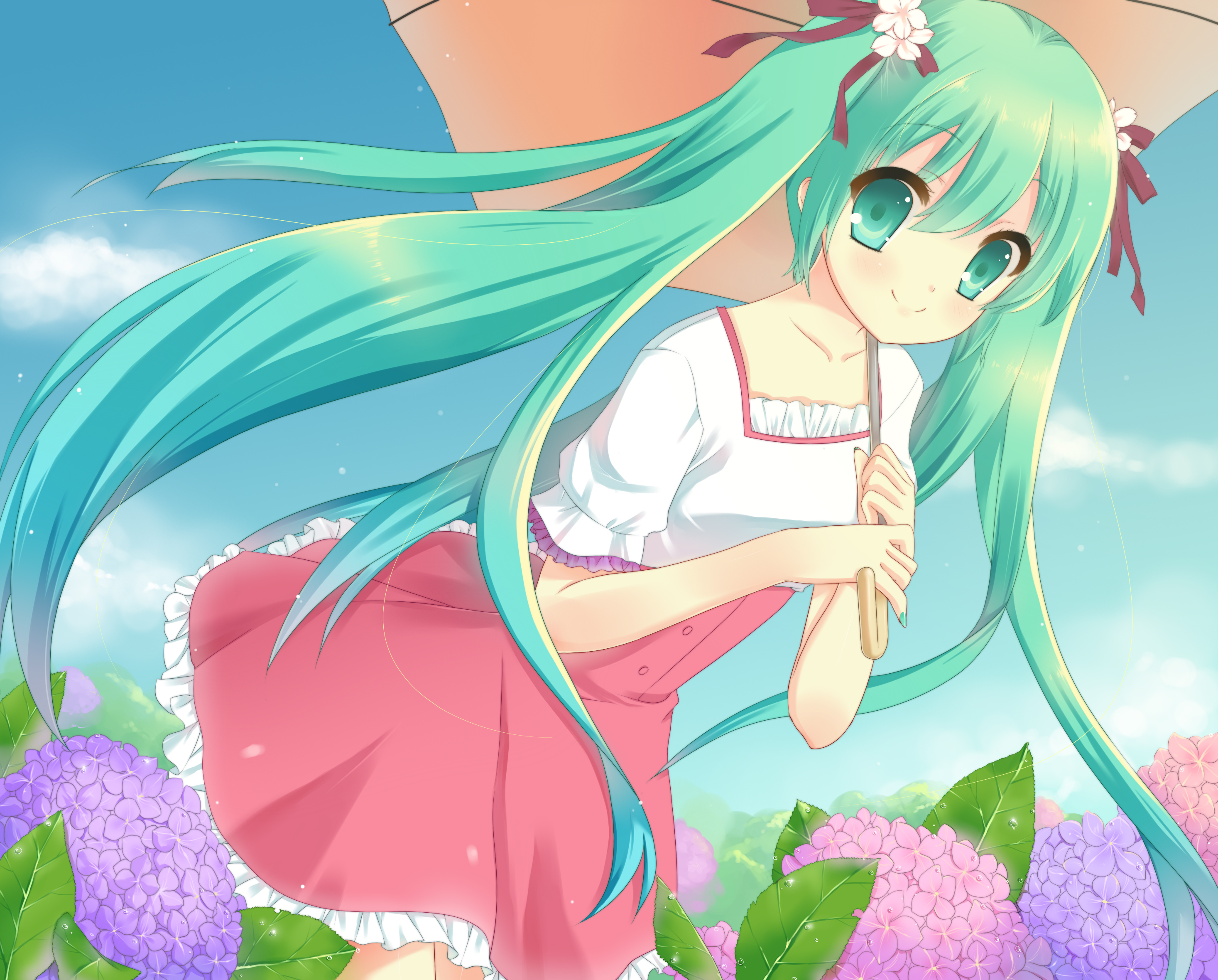 Download Hatsune Miku Anime Vocaloid HD Wallpaper