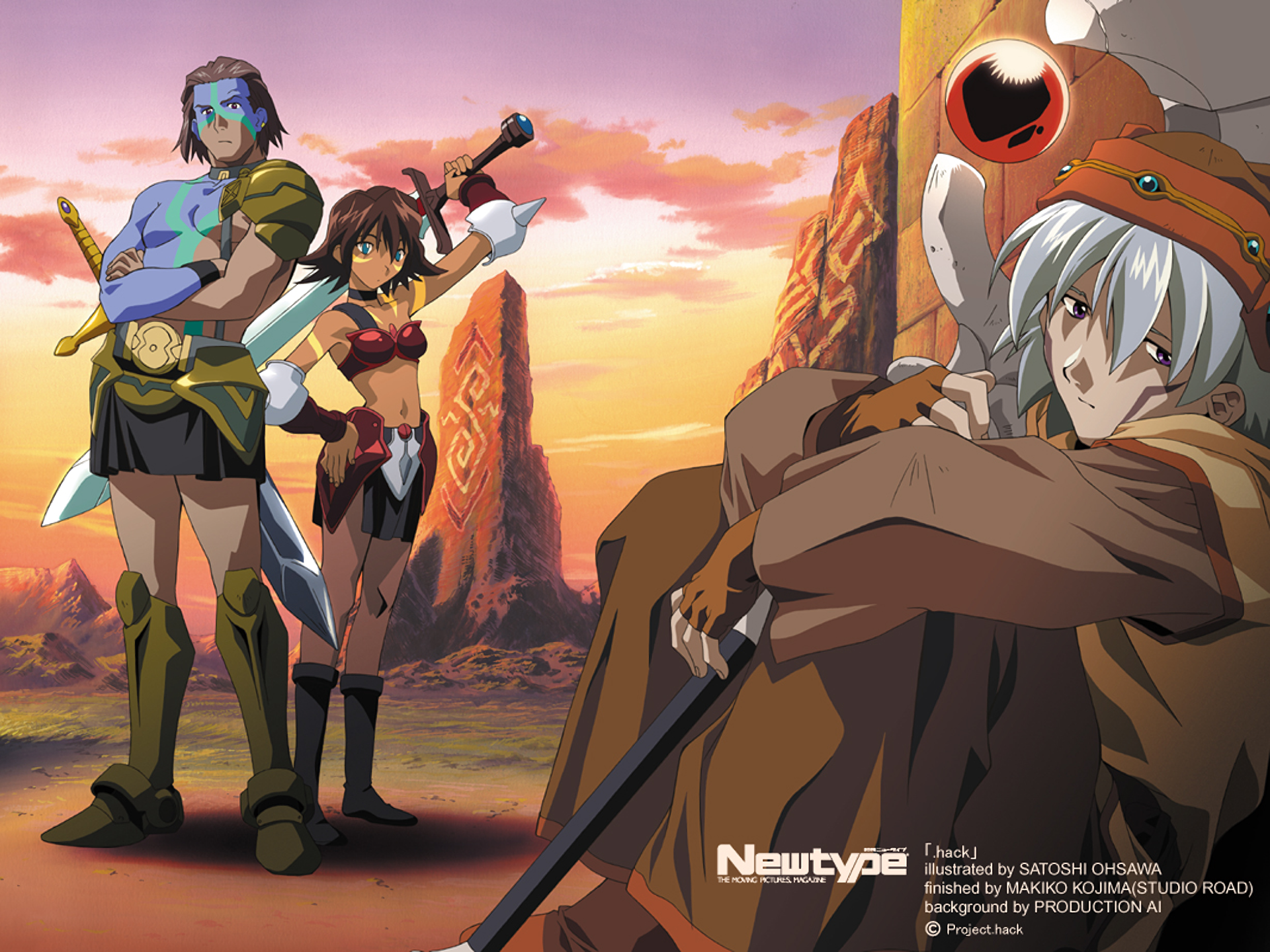 HD wallpaper: Anime, .hack//sign