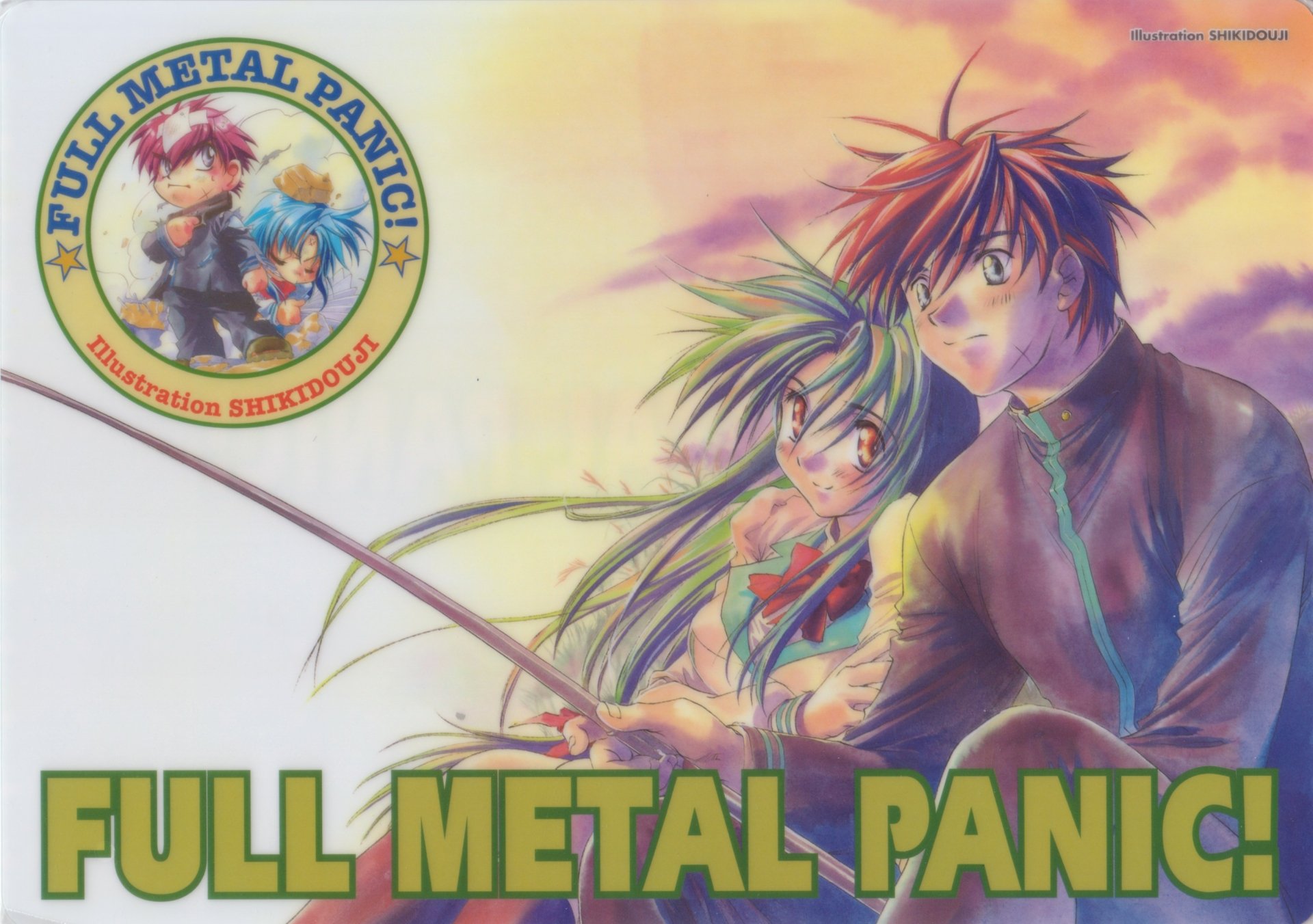 Download Anime Full Metal Panic! HD Wallpaper