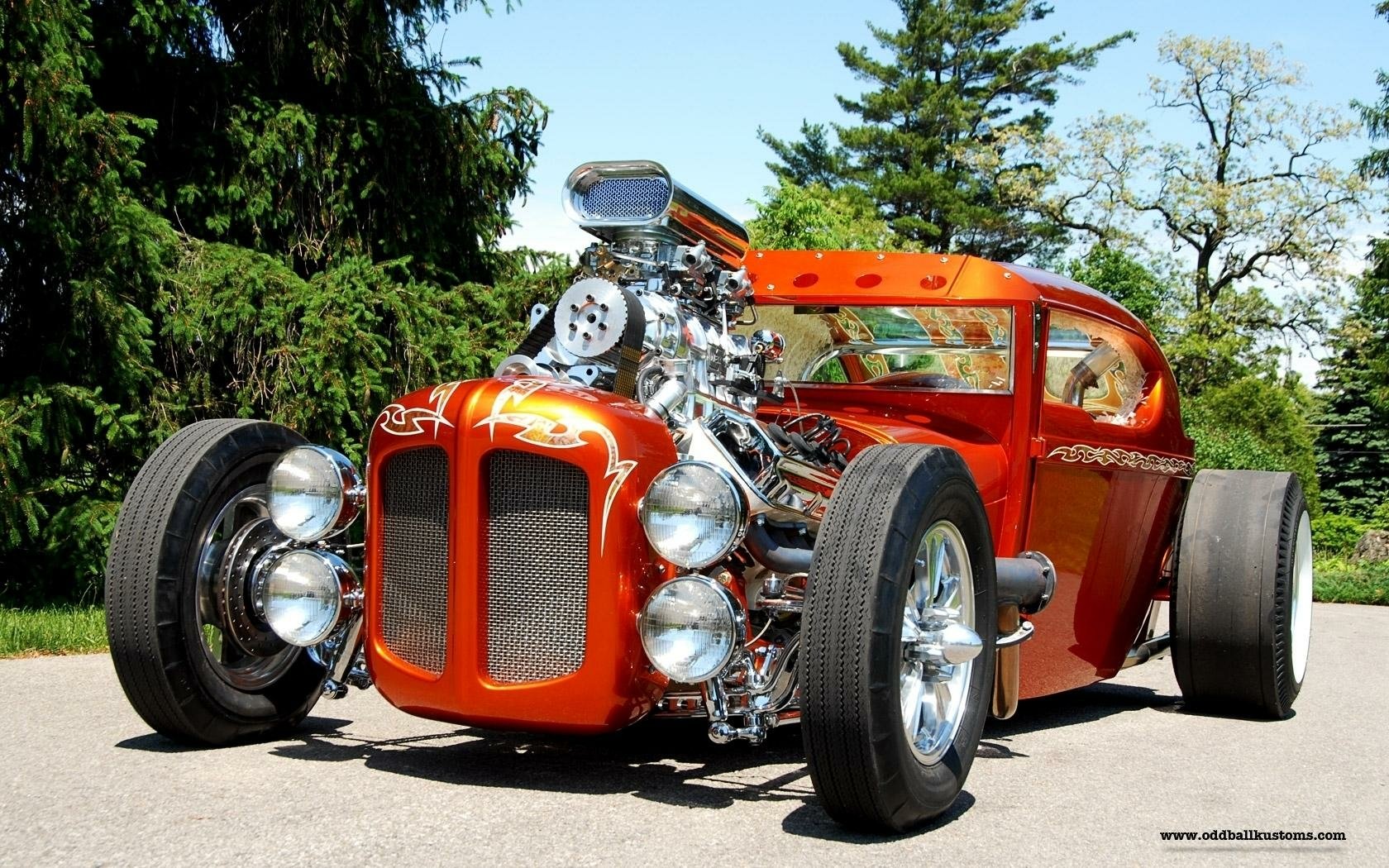 Hot Rod Wallpaper