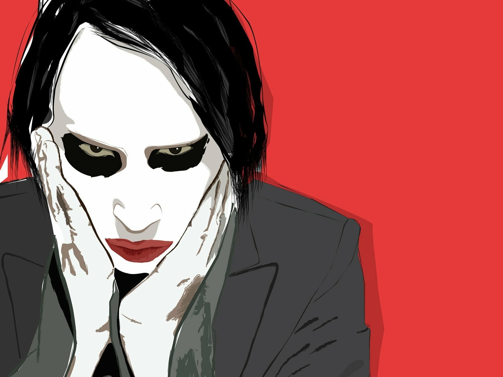 Download Heavy Metal Industrial Metal Music Marilyn Manson Wallpaper