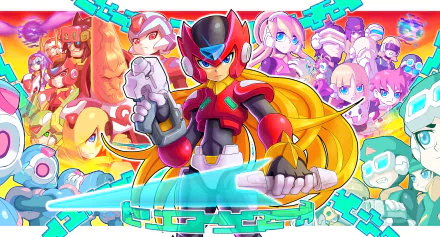 Mega Man Zero video game Mega Man Zero Collection HD Desktop Wallpaper | Background Image