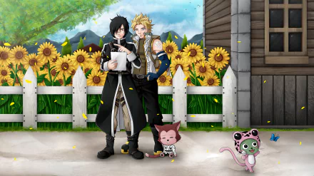 Frosch (Fairy Tail) Lector (Fairy Tail) Rogue Cheney Sting Eucliffe Anime Fairy Tail HD Desktop Wallpaper | Background Image