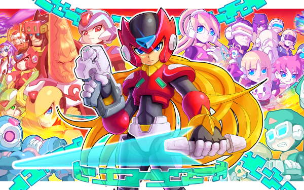 Video Game Mega Man Zero Collection Mega Man Mega Man Zero HD Wallpaper | Background Image