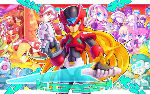 Mega Man Zero video game Mega Man Zero Collection HD Desktop Wallpaper | Background Image