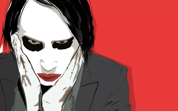 heavy metal industrial metal music Marilyn Manson HD Desktop Wallpaper | Background Image