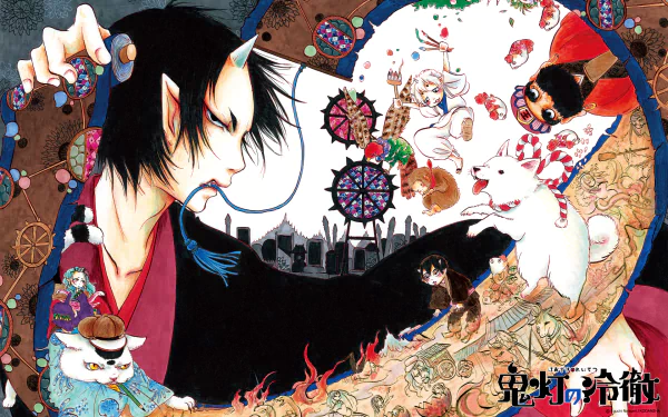 Karauri (Hoozuki No Reitetsu) Oko (Hoozuki No Reitetsu) Enma (Hoozuki No Reitetsu) Nasubi (Hoozuki No Reitetsu) Hoozuki (Hoozuki No Reitetsu) Anime Hoozuki no Reitetsu HD Desktop Wallpaper | Background Image