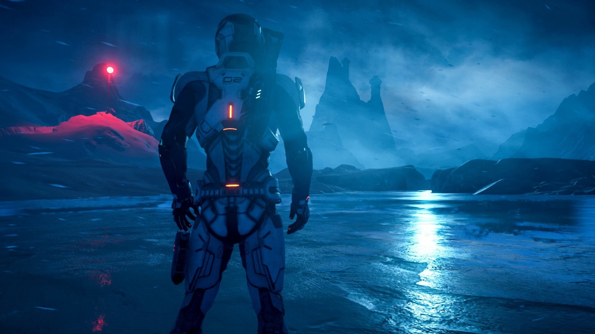 Download Scott Ryder Video Game Mass Effect Andromeda Hd Wallpaper 