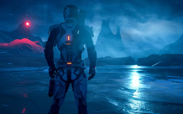 Scott Ryder video game Mass Effect: Andromeda HD Desktop Wallpaper | Background Image