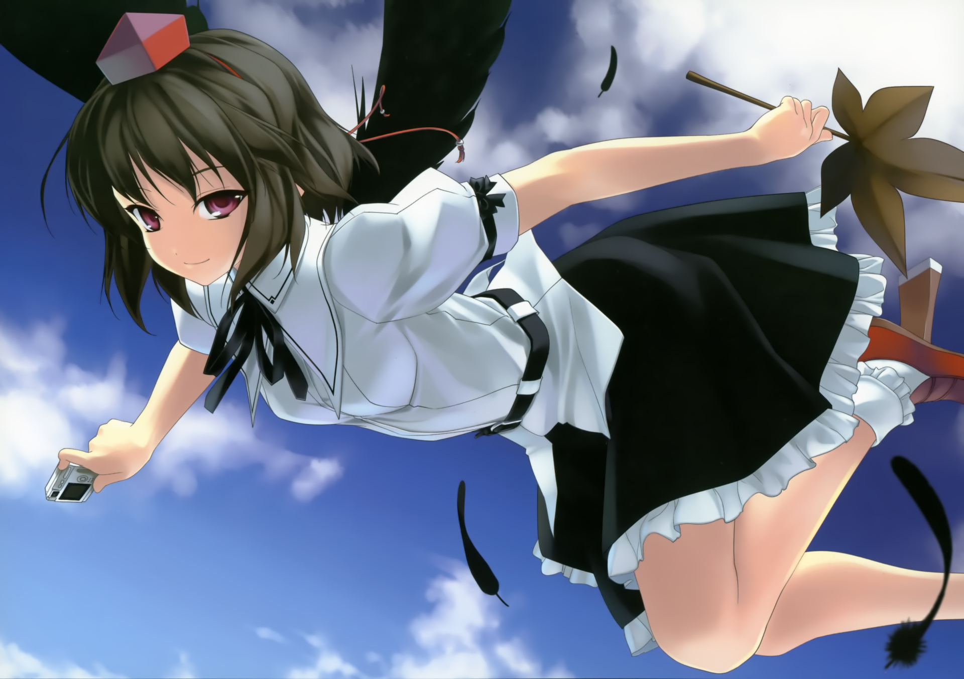 Download Aya Shameimaru Anime Touhou HD Wallpaper