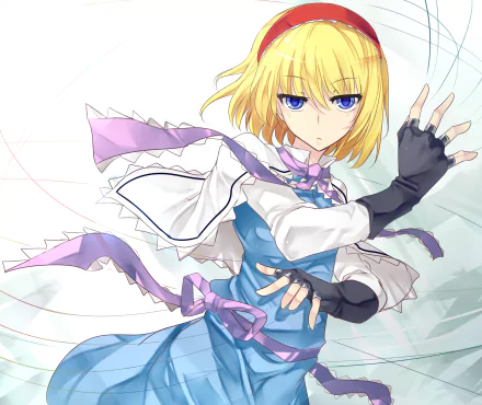 Alice Margatroid Anime Touhou HD Desktop Wallpaper | Background Image