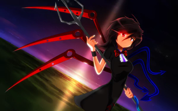 Nue Houjuu Anime Touhou HD Desktop Wallpaper | Background Image