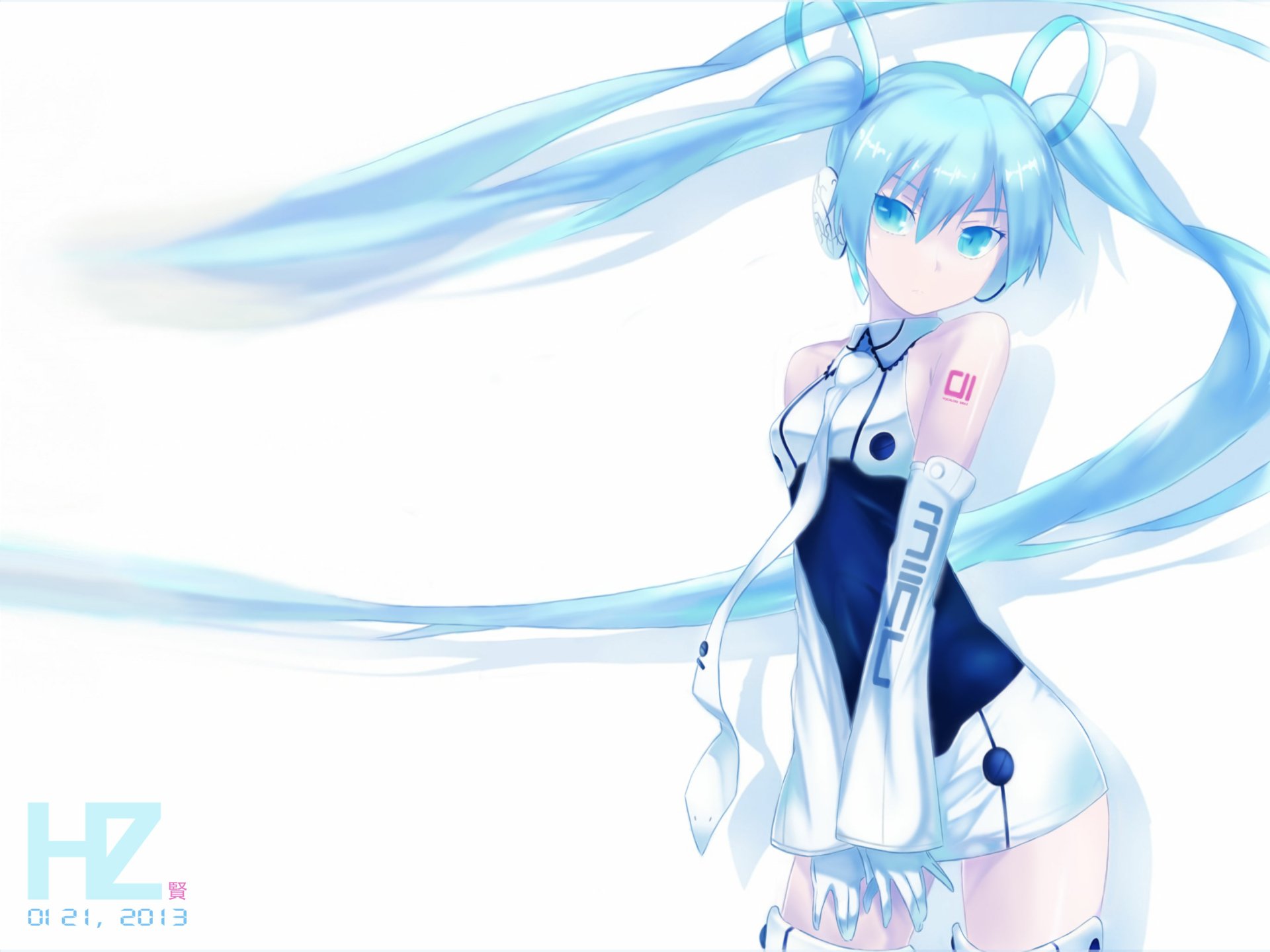 Download Hatsune Miku Anime Vocaloid HD Wallpaper